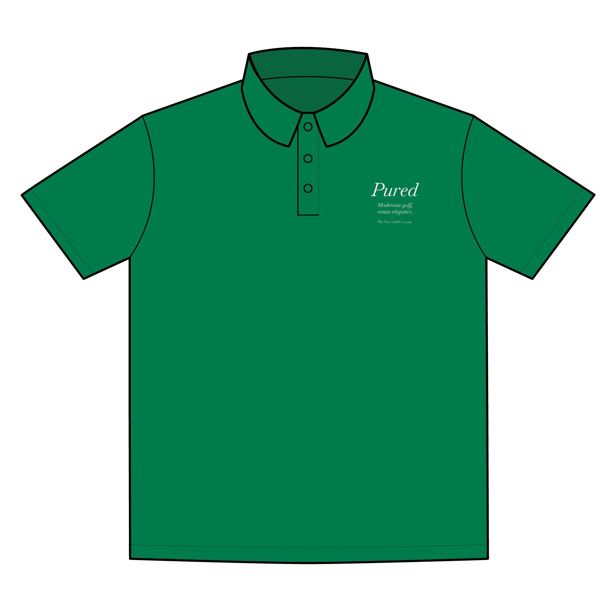 Pured Polo - Green